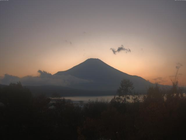 山中湖からの富士山