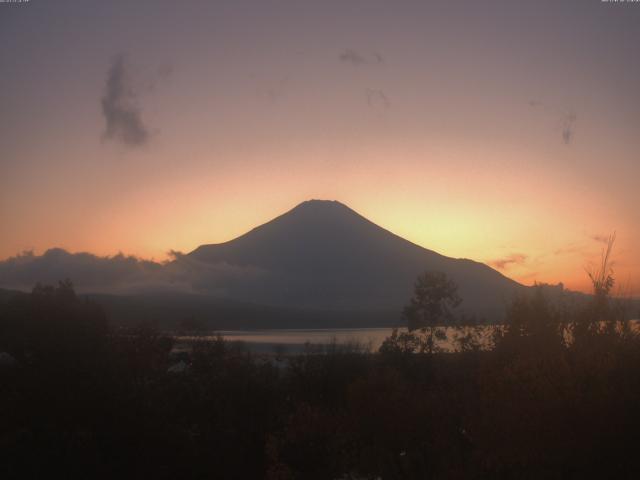 山中湖からの富士山