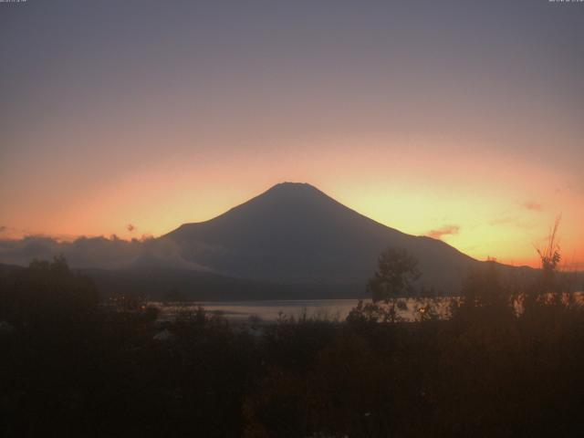 山中湖からの富士山