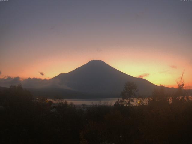山中湖からの富士山