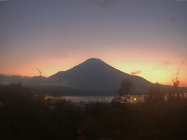 山中湖からの富士山