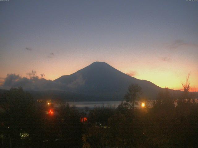 山中湖からの富士山