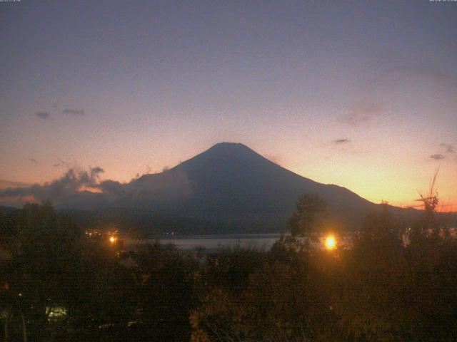 山中湖からの富士山