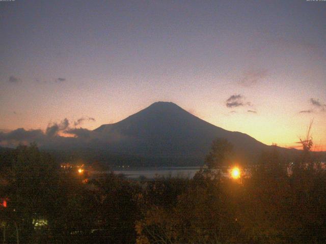 山中湖からの富士山