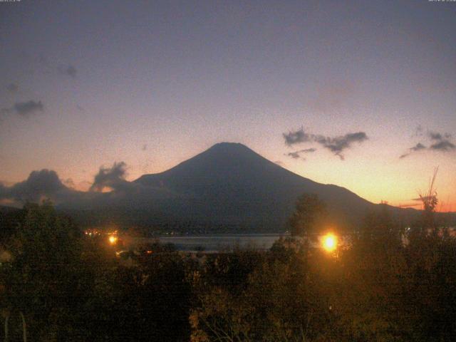 山中湖からの富士山