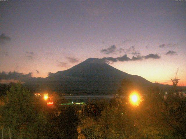 山中湖からの富士山