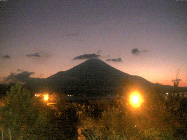 山中湖からの富士山