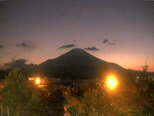 山中湖からの富士山