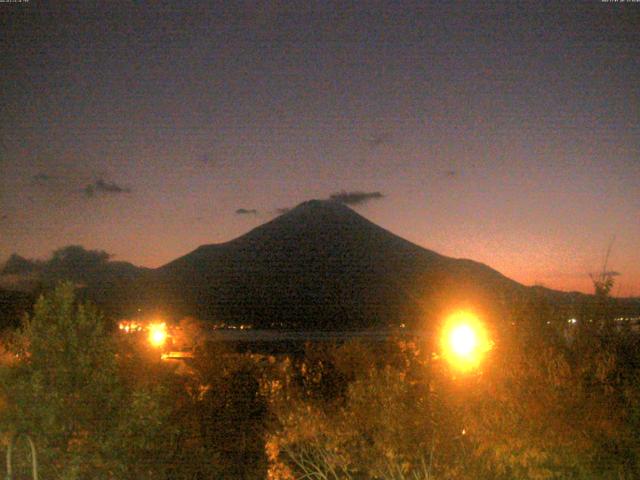 山中湖からの富士山