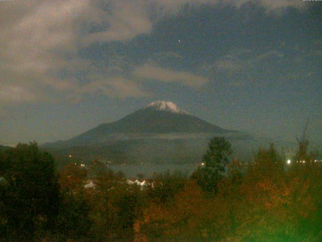 山中湖からの富士山