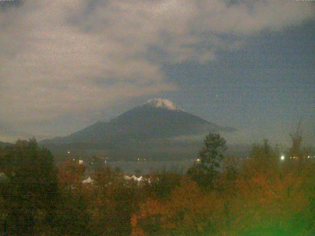 山中湖からの富士山