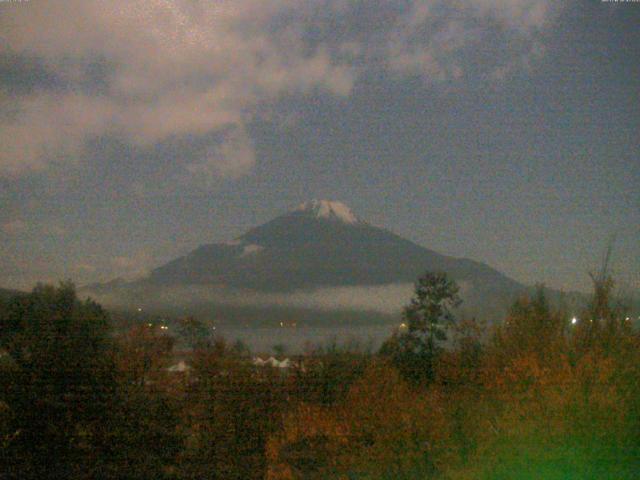 山中湖からの富士山