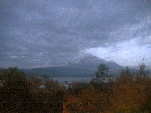 山中湖からの富士山