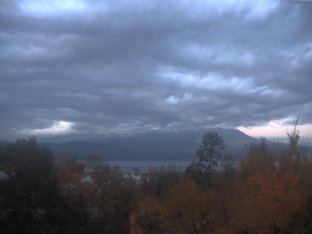 山中湖からの富士山