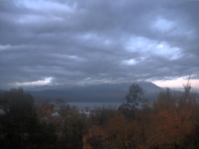 山中湖からの富士山
