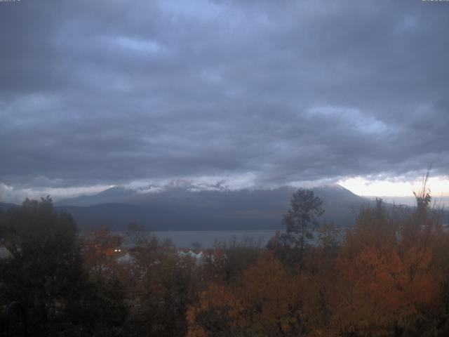 山中湖からの富士山