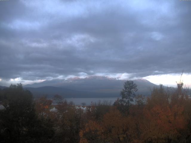 山中湖からの富士山