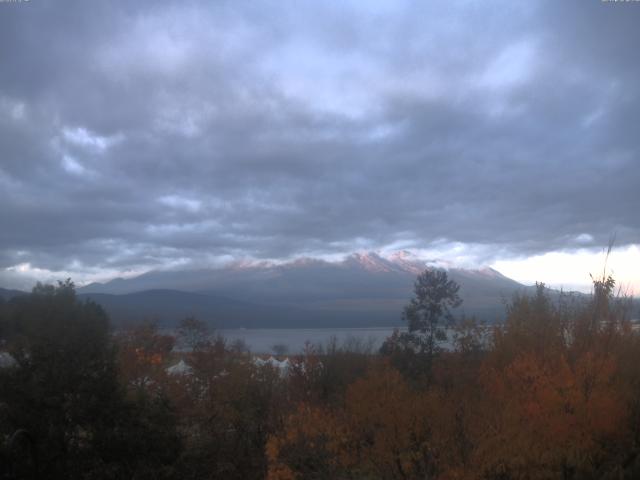 山中湖からの富士山