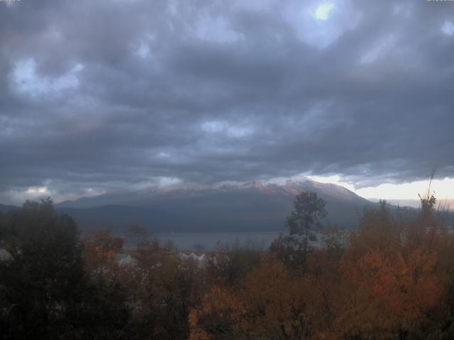 山中湖からの富士山