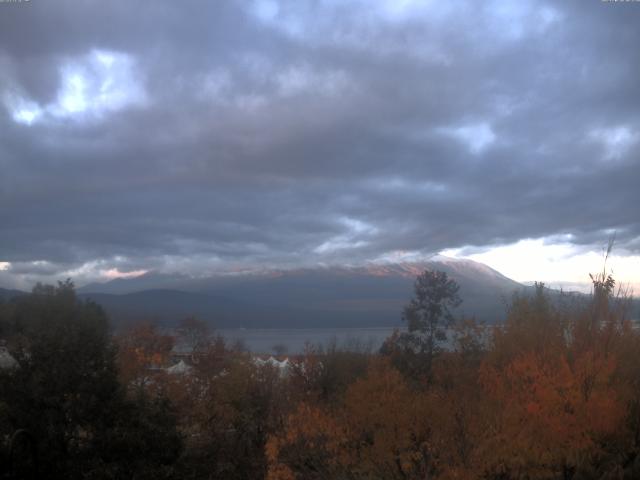 山中湖からの富士山