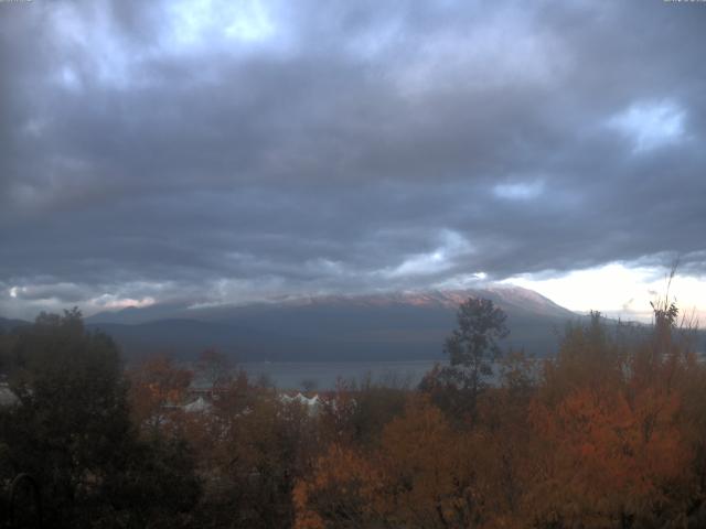山中湖からの富士山