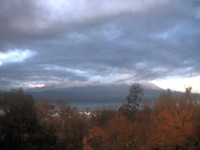 山中湖からの富士山