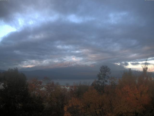 山中湖からの富士山
