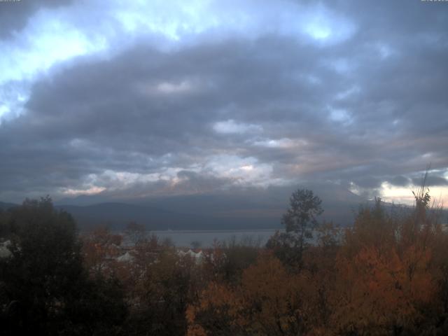 山中湖からの富士山