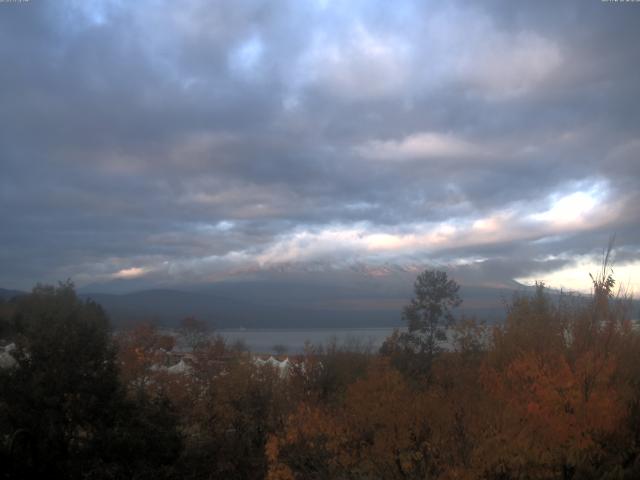 山中湖からの富士山