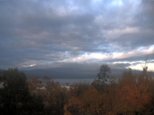 山中湖からの富士山