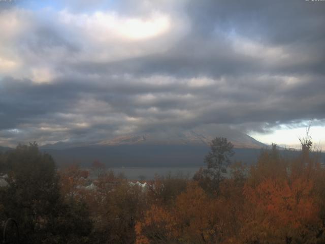 山中湖からの富士山