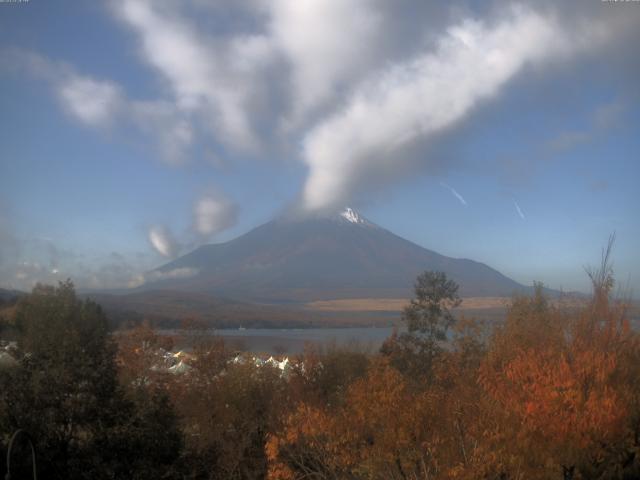 山中湖からの富士山