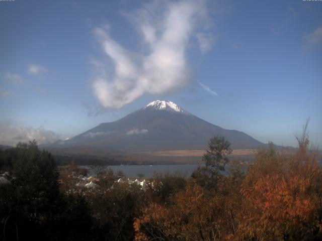 山中湖からの富士山