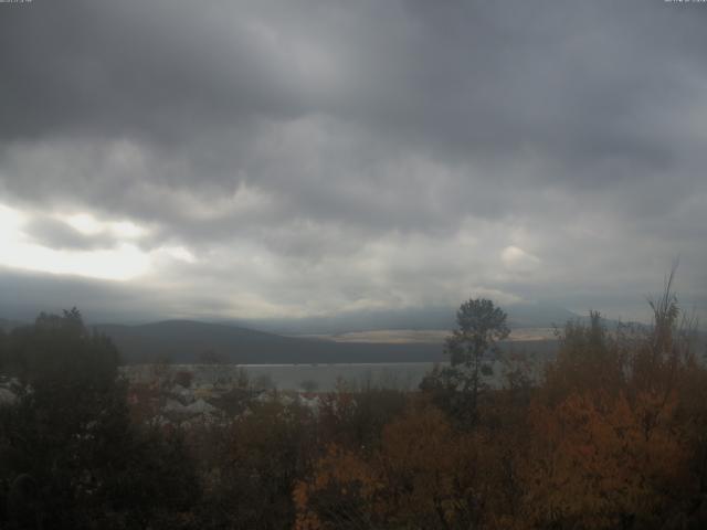 山中湖からの富士山