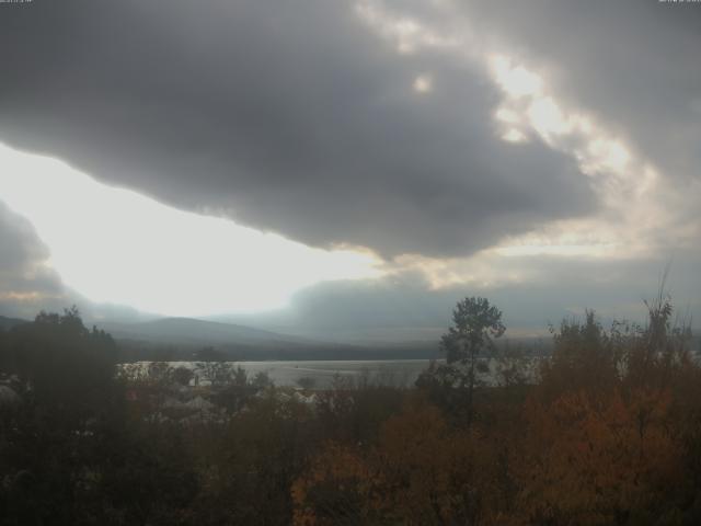 山中湖からの富士山