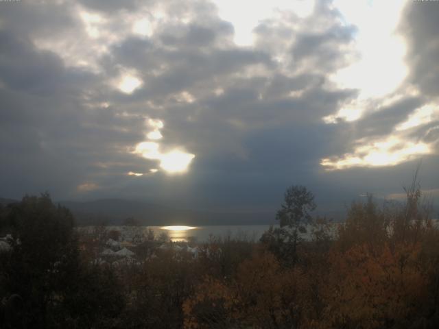 山中湖からの富士山