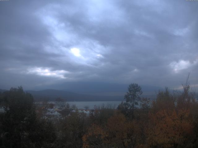 山中湖からの富士山