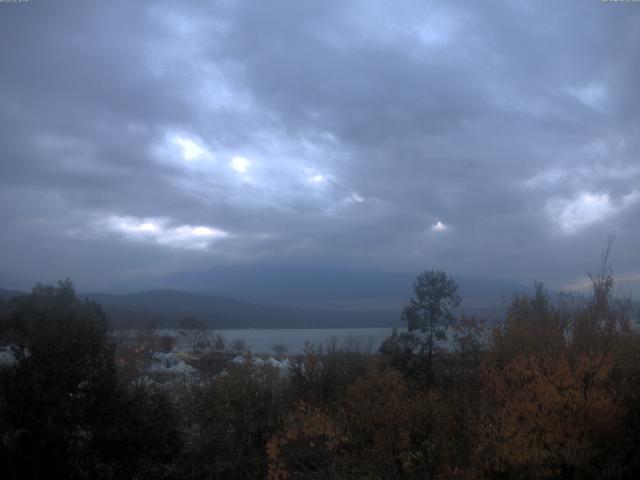 山中湖からの富士山