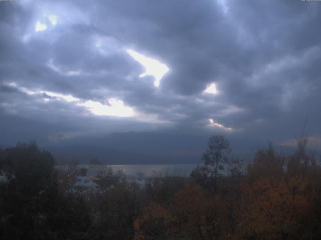 山中湖からの富士山