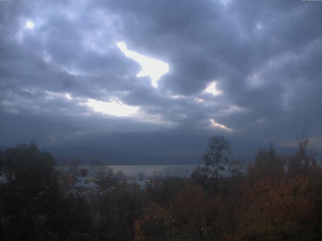 山中湖からの富士山