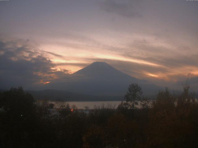 山中湖からの富士山