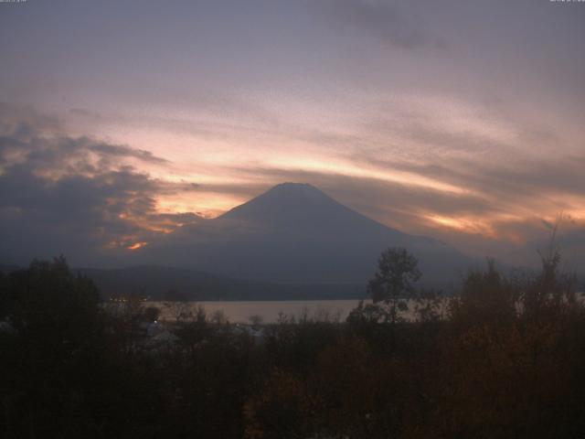 山中湖からの富士山