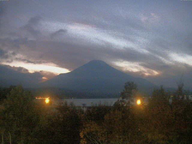 山中湖からの富士山