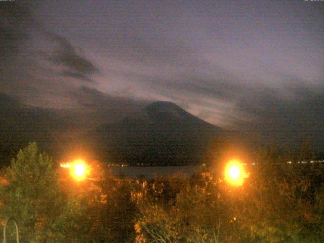 山中湖からの富士山