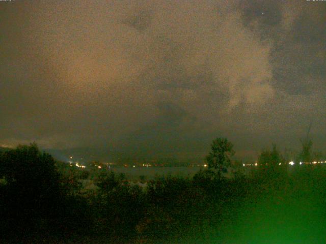 山中湖からの富士山