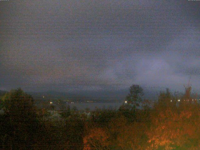 山中湖からの富士山