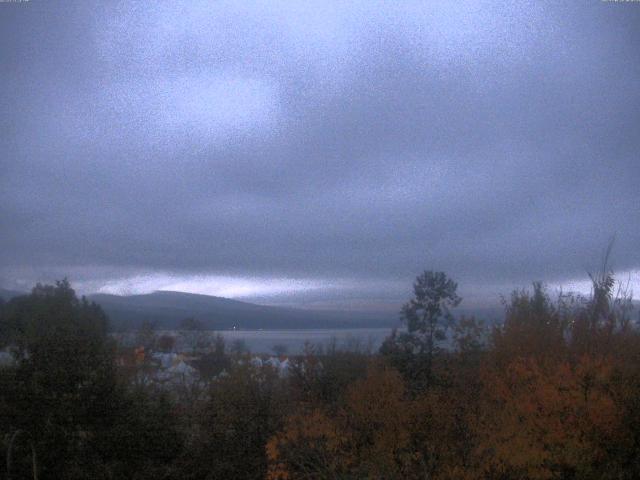 山中湖からの富士山