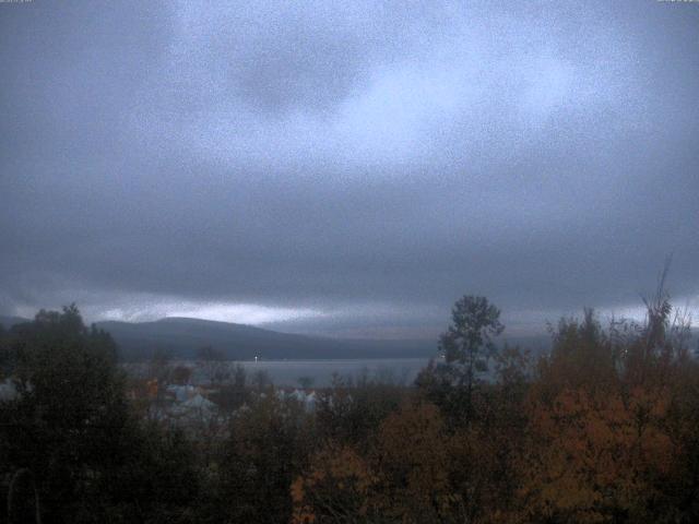 山中湖からの富士山