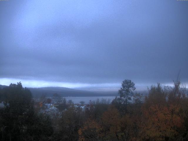 山中湖からの富士山