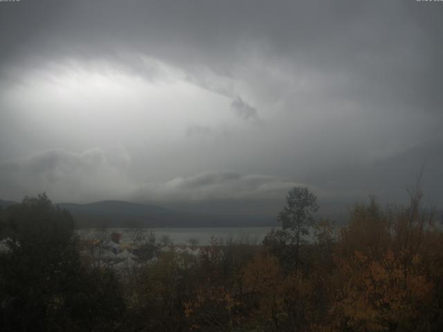 山中湖からの富士山